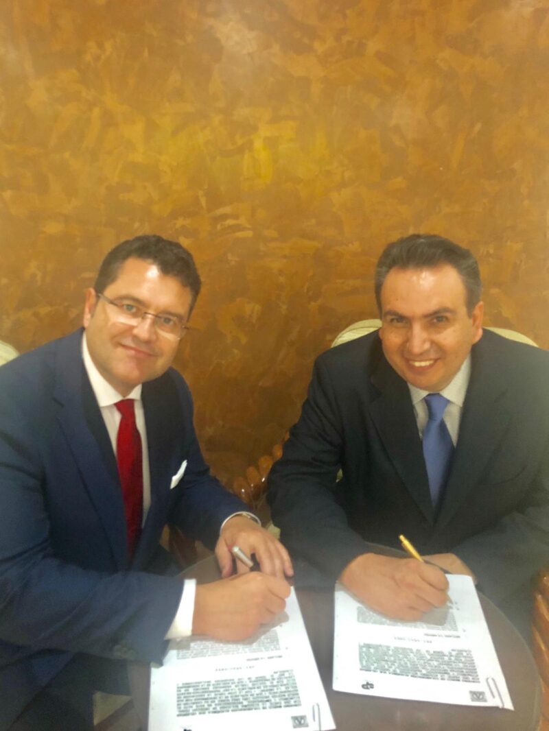Firmado el Convenio Marco de Colaboración entre AEP y Academia Boliviana de Derecho Penal Económico y Empresarial