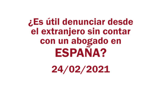 Estafa Arbistar: ¿Es útil denunciar desde el extranjero sin contar con un abogado en España?